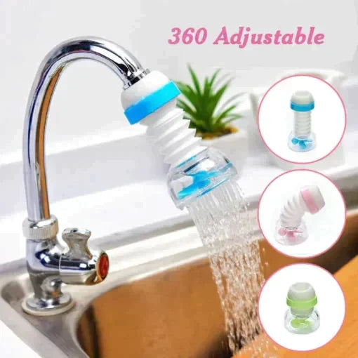 Adjustable Rotating Water Saving Faucet