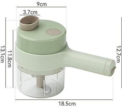 4 in 1 electric handheld cooking hammer vegetable cutter